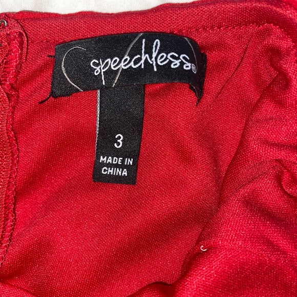 Speechless Red Mini Dress - Picture 7 of 7